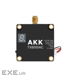 Відеопередавач (VTX) AKK Ultra Long Range 8W 4.9G-6G 96CH (TX8000AC)