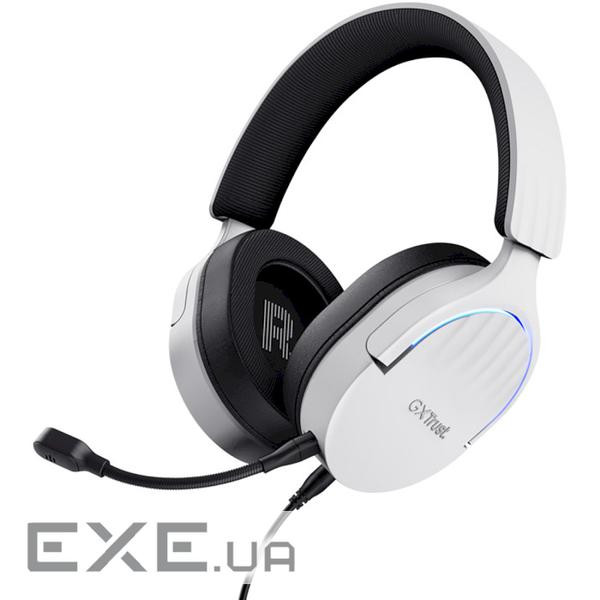 Навушники геймерські TRUST Gaming GXT 490 Fayzo White (25302)