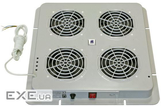 Блок вентиляторів ZPAS 4 вентилятори, 230В, 30Вт, сірий (W-0200-06-01-011) (W-0200-06-01-011)