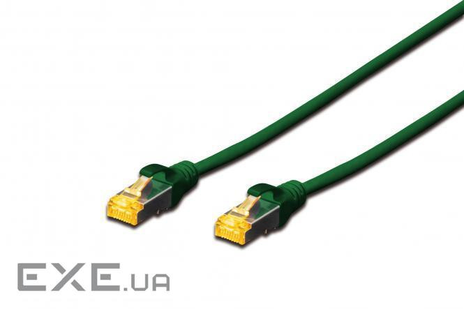 Патч корд CAT 6A S-FTP, зелений, 7 м DK-1644-A-070/G