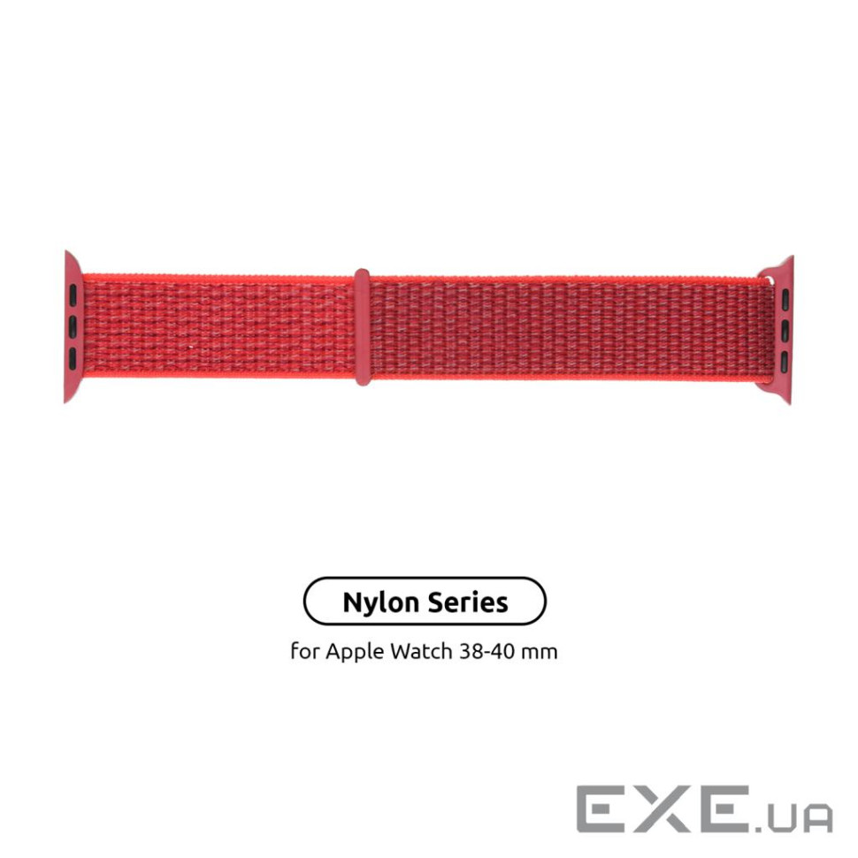 Ремінець Armorstandart Nylon Band для Apple Watch 38/40/41mm Hibiscus (ARM57852)