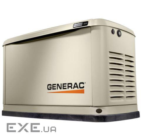 Газовий генератор GENERAC 7145, однофазний, 220В, 50Hz, 10кВт, електростартер, повітря (GENERAC7145)