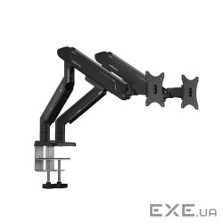 Настільне кріплення для двох моніторів Anda Seat Stealth PRO II Duo 17-42 Black (AD-W-A9-2S-BB)