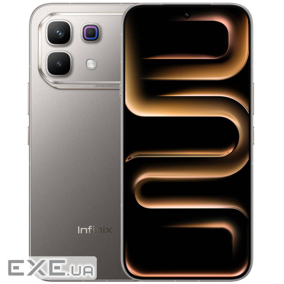 Смартфон Infinix Note 60 Pro X6878 8/256GB Mist Titanium, 6.78" (2644х1208) AMOLED / Qualcomm Snapdr