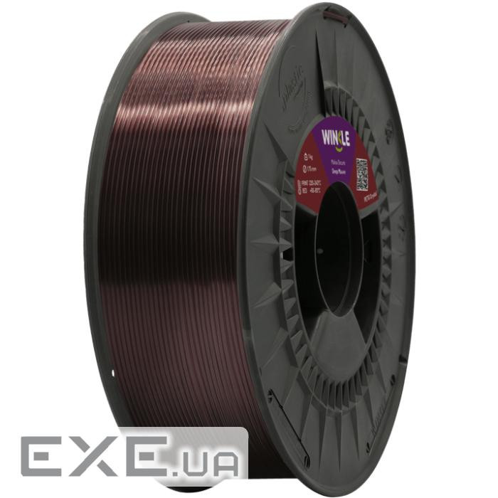 Пластик (Filament) WINKLE PETG CRYSTAL 1кг, 1.75мм, темно‑ліловий (PET01000175MALOSCWNK)