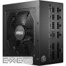 Блок живлення MSI 850W (MAG A850GL PCIE5)