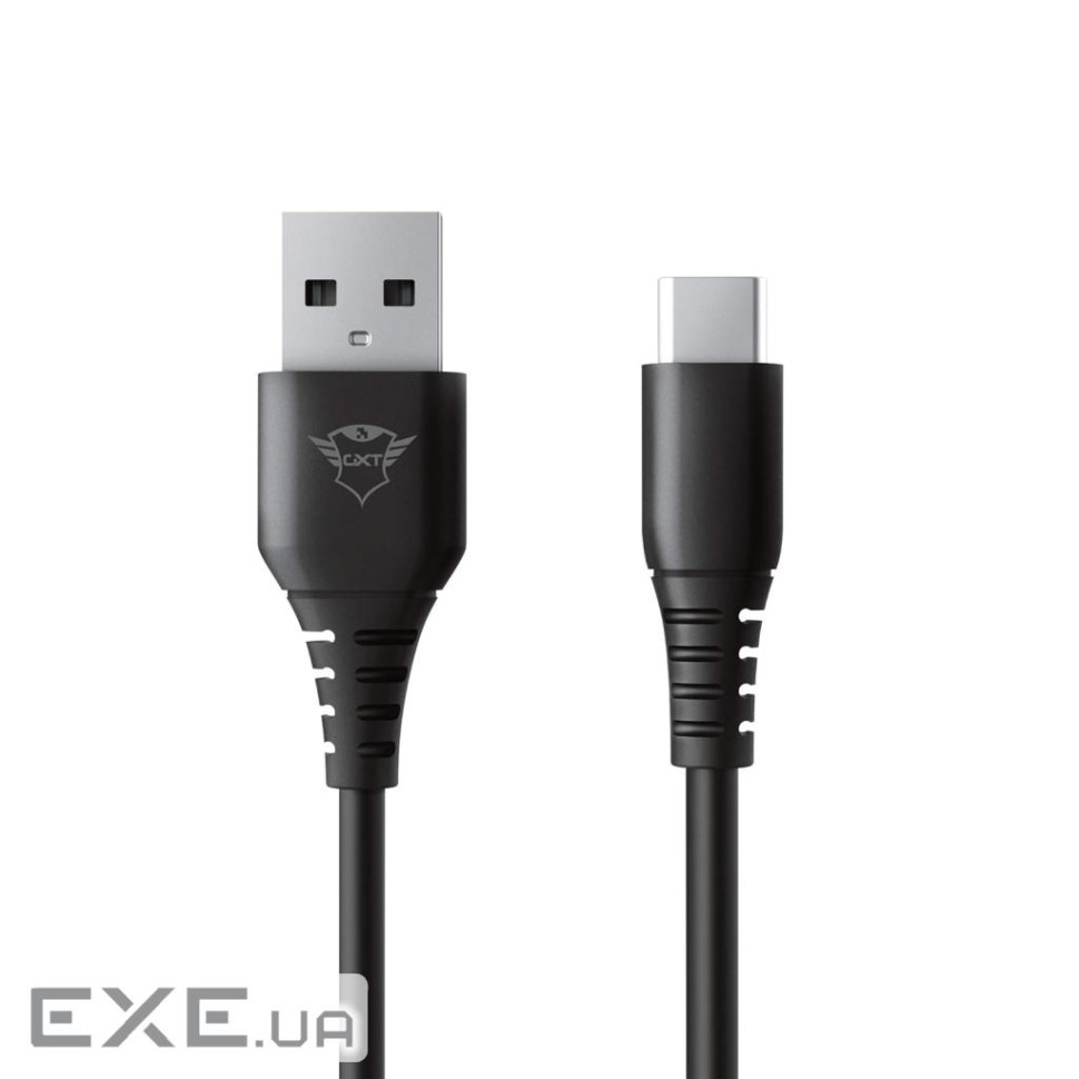 Дата кабель USB 2.0 AM to USB-C 3.0m GXT 226 for PS5 black Trust (24168_TRUST)