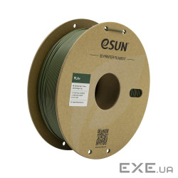 Пластик для 3D-принтера eSUN PLA+ P1.75мм, 1кг, green olive (PLA+P175OG1)
