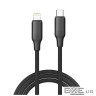 Дата кабель USB-C to Lightning 2.0m PD30W TPE embossed black ColorWay (CW-CBPDCL102-BK)