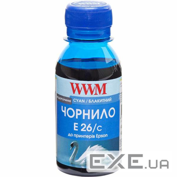 Чорнило WWM Epson XP-600/XP-605/XP-700 100г Cyan (E26/C-2)