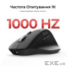 Миша Keychron M6S Wireless/Bluetooth/USB Black PAW3311 (M6S-A72)