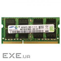 Модуль пам'яті SAMSUNG SO-DIMM DDR3 1600MHz 8GB (M471B1G73BH0-CK0)