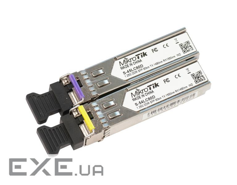 Модуль SFP Mikrotik S-4554LC80D