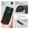 Чохол до мобільного телефона Armorstandart Matte Slim Fit ZTE Nubia V60 Design Black (ARM78946)