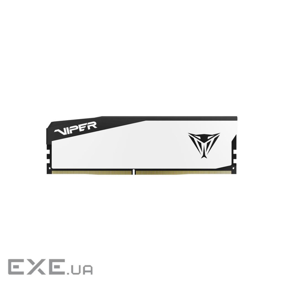 Модуль пам'яті PATRIOT Viper Elite 5 White DDR5 6000MHz 32GB Kit 2x16GB (VEB532G6030KW)