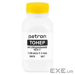 Тонер HP HCS-T, 50 г, yellow Patron (PN-HCS-T-Y-050)