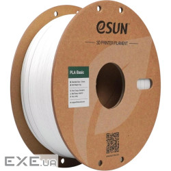 Пластик для 3D-принтера eSUN PLA BASIC 1,75mm 1kg WHITE (PLA-BASIC175W1P1)