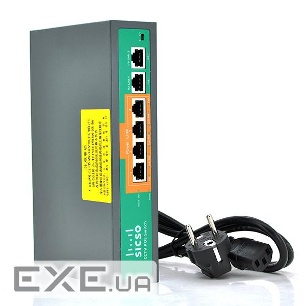 Комутатор мережевий Sicso P4806J-4578