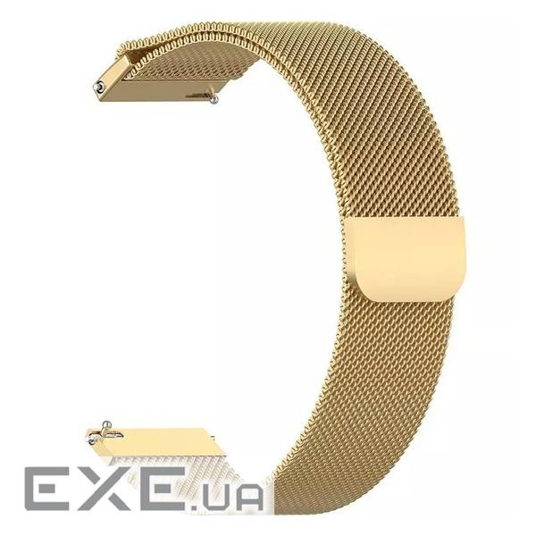 Ремінець BeCover Milanese Style для Samsung Galaxy (20mm)/Watch 5/ Watch 4 40/44mm/Watch 4 C (707674)