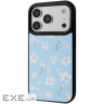 Чехол Proove Muse Fleur Case with Magnetic Ring iPhone 17 Pro/18 Pro blue (PCMFIP17P0B6 blue flower)