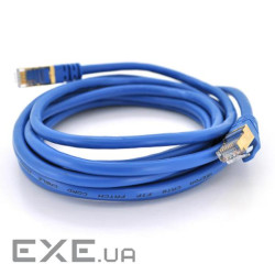 Патч-корд литий Ritar, SFP, RJ45, Cat.6, 2,0m, синій (PCR-SFP/2Be)