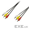 Кабель мультимедійний 3xRCA M to 3xRCA M 1.5m Piko (1283126473951)