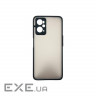 Чохол до мобільного телефона Dengos Matte OPPO A96 4g (black) (DG-TPU-MATT-112)