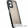 Чохол до мобільного телефона Dengos Matte OPPO A96 4g (black) (DG-TPU-MATT-112)