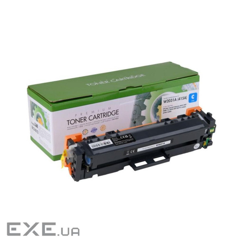 Картридж Static Control HP W2031A (415A) сyan (002-01-S2031A)