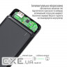 Батарея універсальна ColorWay 10 000 mAh Slim (USB QC3.0 + USB-C Power Delivery (CW-PB100LPG3BK-PD
