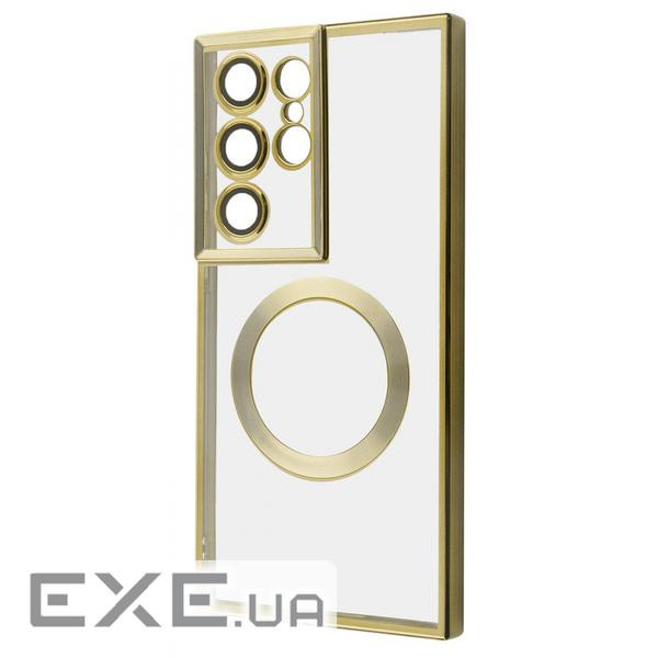 Чохол WAVE Metal Color Case with Magnetic Ring Samsung Galaxy S23 Ultra gold (46039 gold)