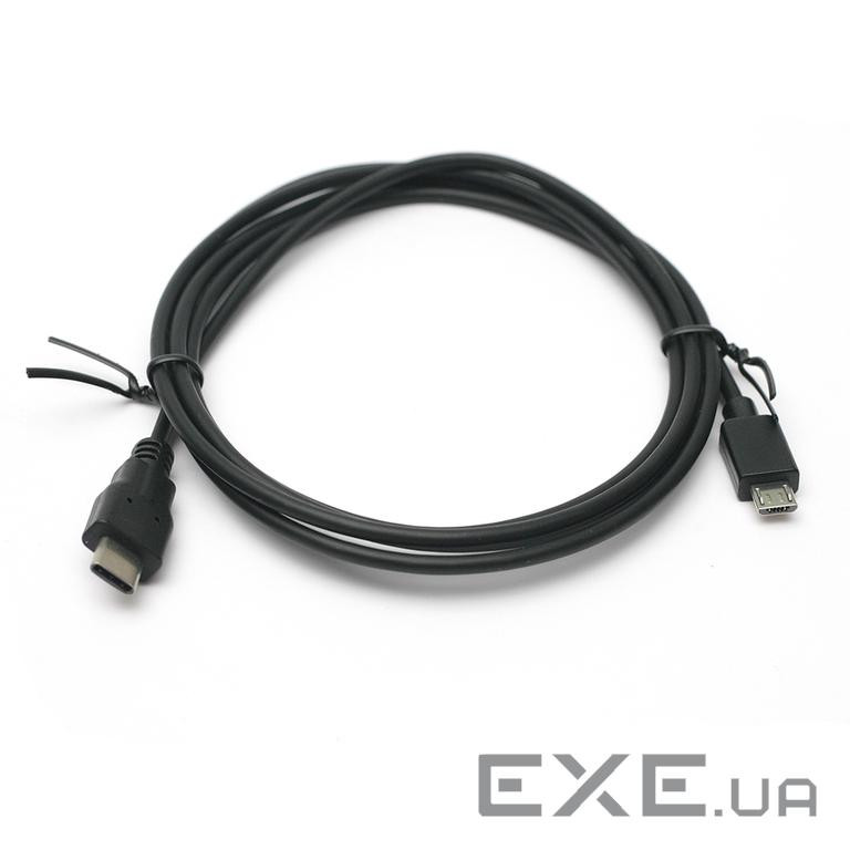 Дата кабель USB-C to Micro 5P 1.5m PowerPlant (KD00AS1258)