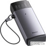 Зчитувач флеш-карт Baseus USB to SD/TF gray (WKQX060013)