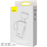 Зчитувач флеш-карт Baseus USB to SD/TF gray (WKQX060013)