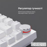 Дротова механічна клавіатура Ajazz AK820 Red Switch White (AK820-R-W)