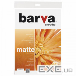 Фотопапір Barva A4 Everyday matted 190г 20с (IP-AE190-290)