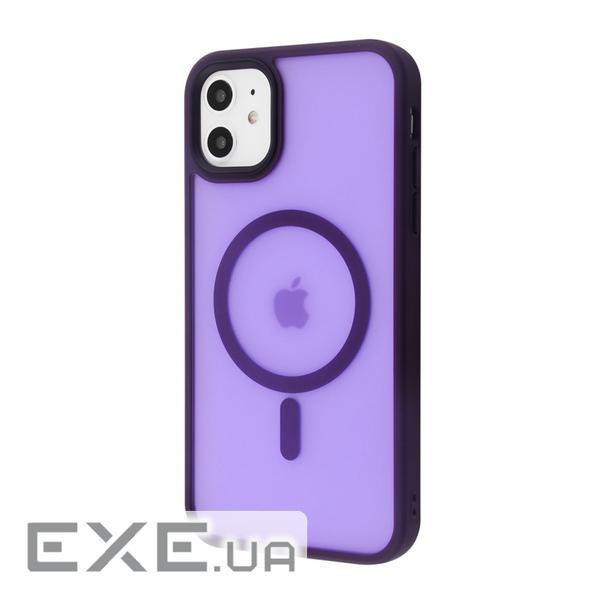 Чохол WAVE Matte Insane Case with Magnetic Ring iPhone 11 deep purple (45110 purple)