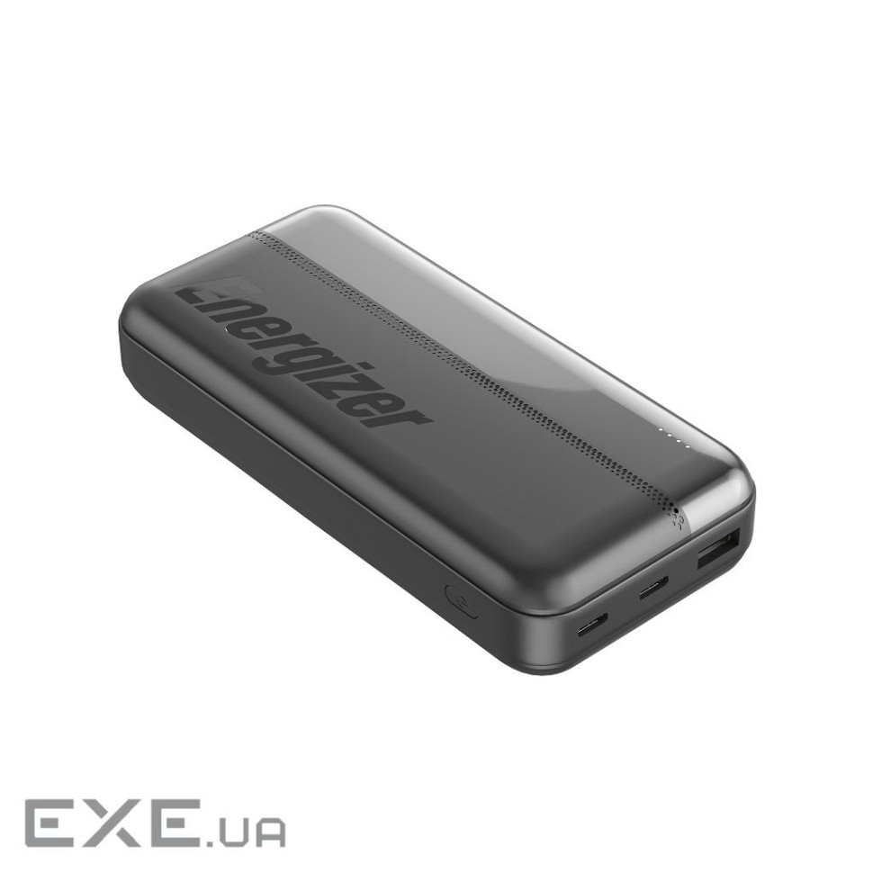 Зовн. акум. ENERGIZER UE20050С - 20000 mAh TYPE-C (Чорний )