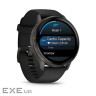 Смарт-годинник Garmin Venu 4 (45mm), Black w/ Slate + Black, GPS смарт-годинник (010-03014-00)