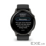 Смарт-годинник Garmin Venu 4 (45mm), Black w/ Slate + Black, GPS смарт-годинник (010-03014-00)
