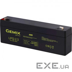 LP12-2.3 Gemix 12V 2.2Ah Акумуляторна батарея 