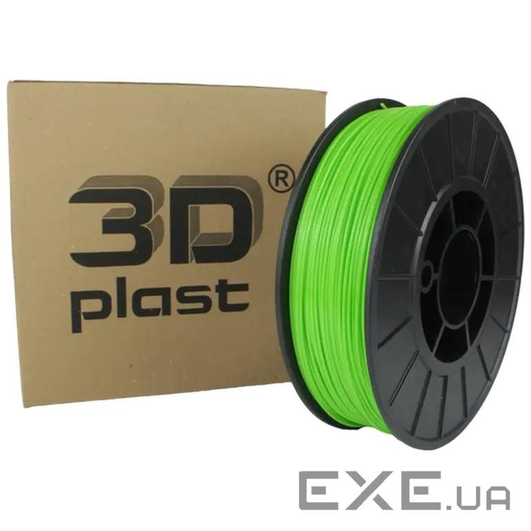 Пластик для 3D-принтера 3Dplast PETG 1.75мм, 0.85кг , green grass (3DPTG17508HRB)