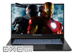 Ноутбук Dream Machines RG5060-17 17.3QHD IPS, Intel i9-14900HX, 32GB, F2TB, NVD5060- (RG5060-17UA30)