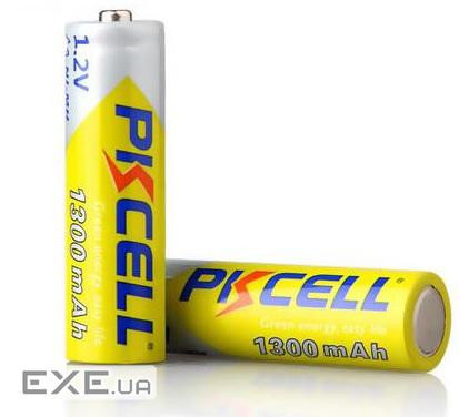 Акумулятор PKCELL 1.2V AA 1300mAh NiMH Rechargeable Battery,2 штуки в блістері ціна за блис (9332)