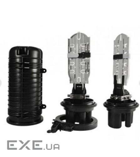 Муфта оптична Crosver FOSC-TA400 / 24-1-24 тупикового типу, герметична, 5 вводів, 4 касети, (057100) , (057100)