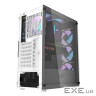 Корпус для комп"ютера DARK FLASH DK352 PLUS ATX без блока живлення, білий (DK352 PLUS WHITE)