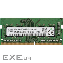 Модуль пам'яті HYNIX SO-DIMM DDR4 2666MHz 8GB (HMA81GS6DJR8N-VK)