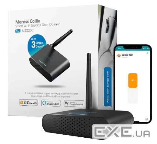 Розумний пристрій відкриття гаражних дверей (на 3 двері ) Meross MSG200HK(EU)