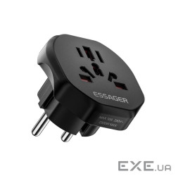 Перехідник EU to global universal adapter Essager (ECTZH-YCB01-Z)