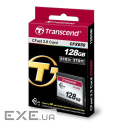 Карта памяти Transcend CFast 128GB X650 (TS128GCFX650)